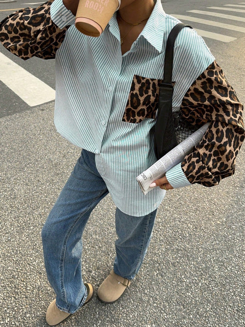 Women'S Blouse With Lion Details 7
