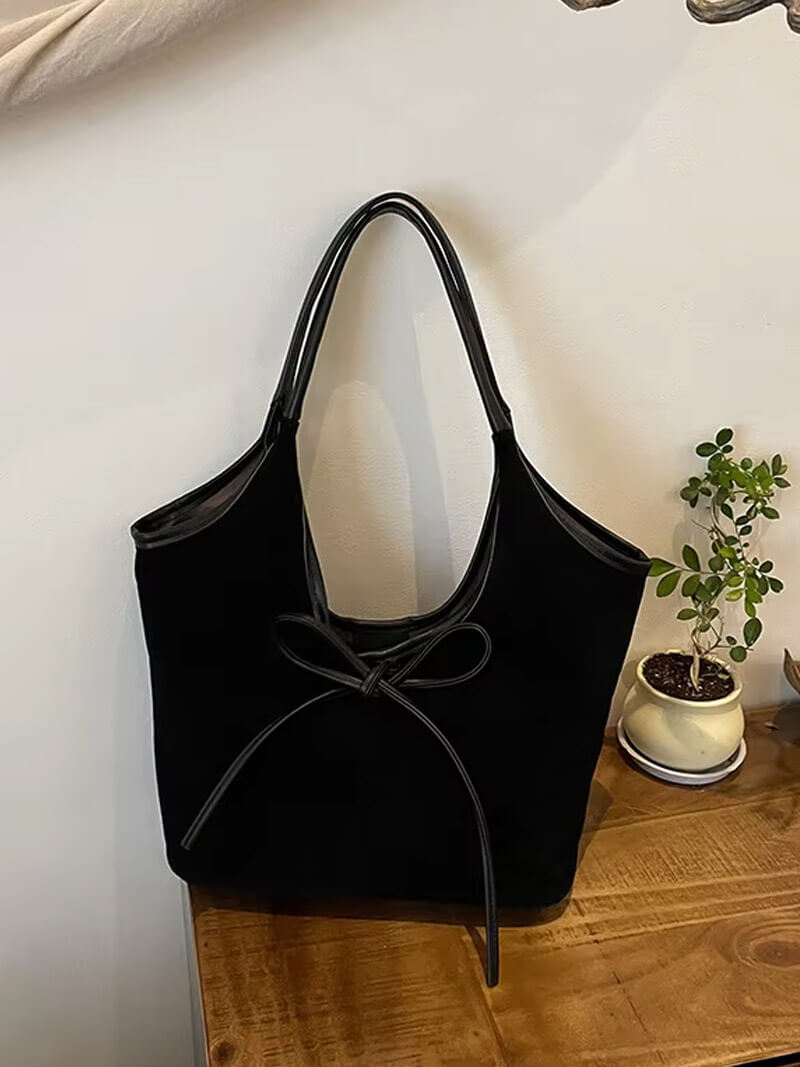 Women'S Handbag With Bow Detail 4