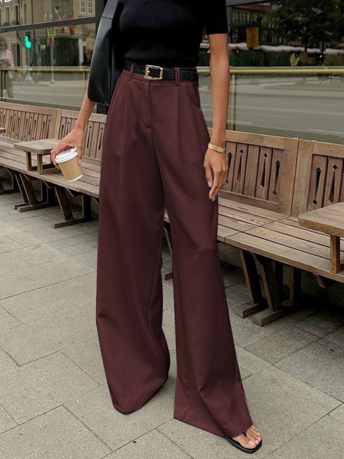 Women Wide Trousers 9