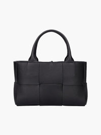 Women Woven Leather Handbag