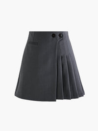 Women's Black Mini Skirt High Waist