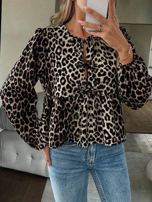Women's Blouse With Bow Detail 0