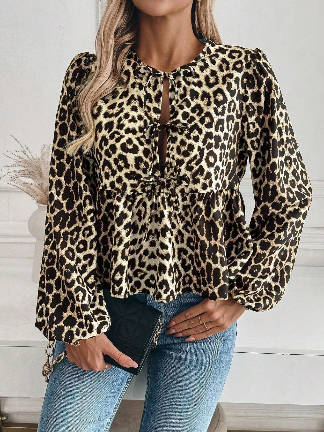 Women's Blouse With Bow Detail 3