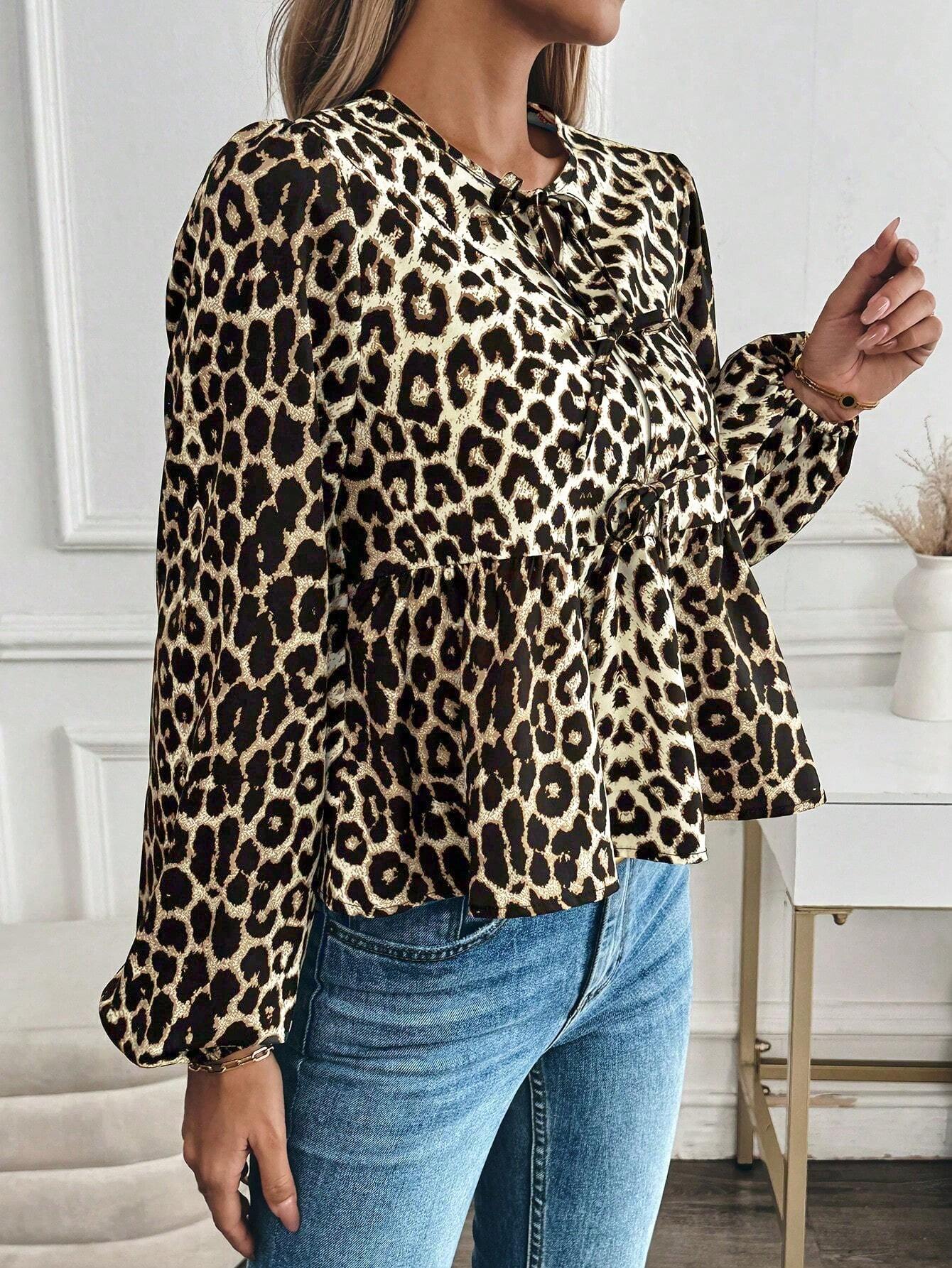 Women's Blouse With Bow Detail 5