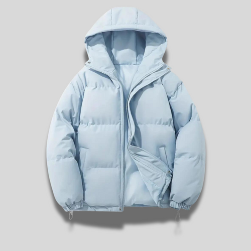 Women's Bomber Jacket High-Quality Fabric with Hood 6