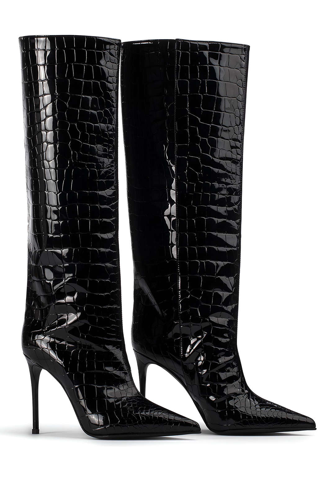 Women's Boots Croco-Leather 0