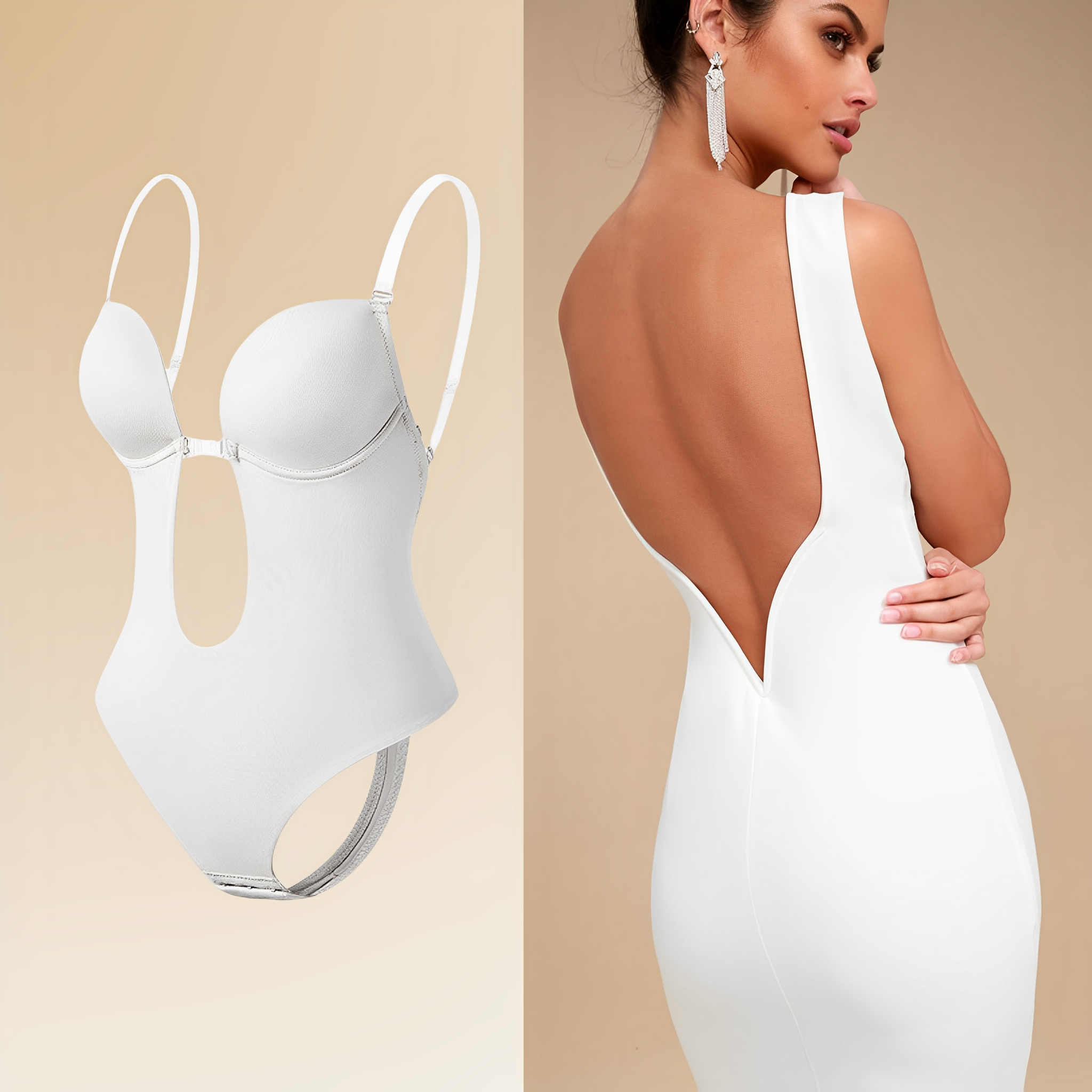 Women's Bra Push-Up Without Straps 2