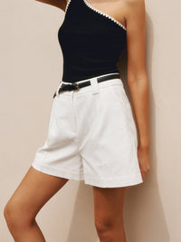 Women's Casual Summer Shorts – Breathable Cotton and Linen Blend, Relaxed Fit