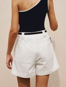 Women's Casual Summer Shorts – Breathable Cotton and Linen Blend, Relaxed Fit 1