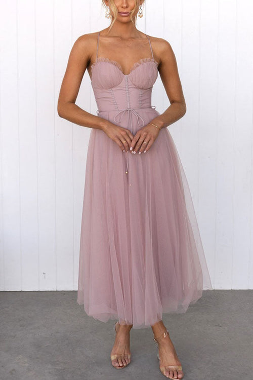 Women's Corset Midi Dress: Stunning Elegance for Special Occasions 5