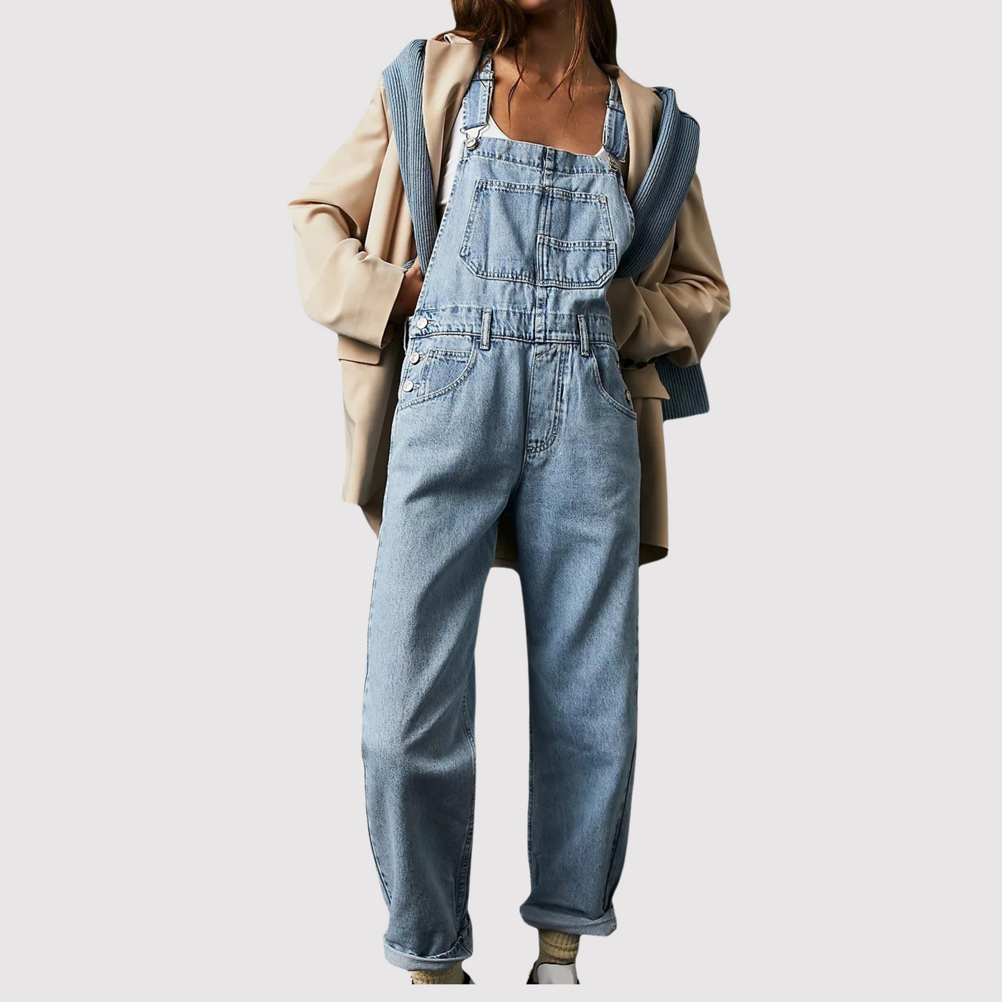 Women's Denim Dungarees