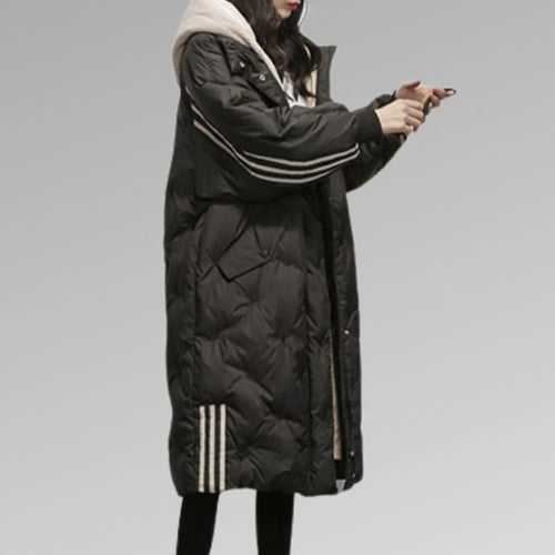 Women's Down Jacket Elegant Fitted Style 3