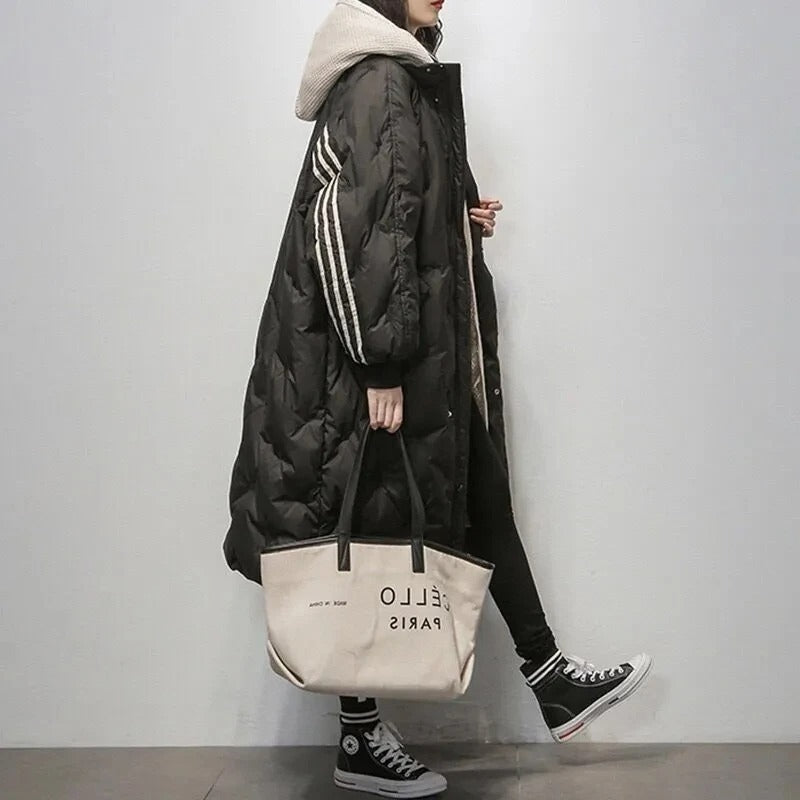Women's Down Jacket Elegant Fitted Style 7