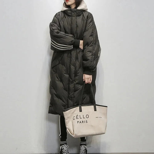 Women's Down Jacket Elegant Fitted Style 8