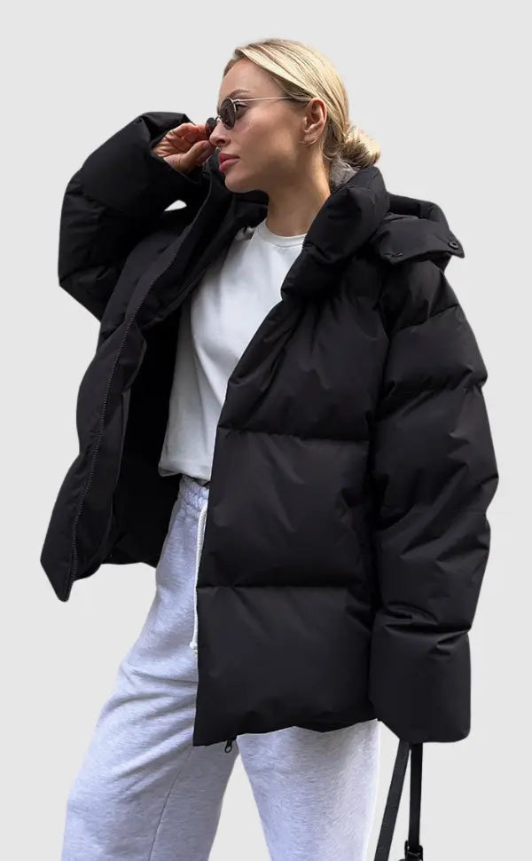 Women's Down Puffer Jacket Modern Design for Exceptional Warmth