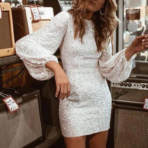 Women's Glitter Dress Elegant Style 3