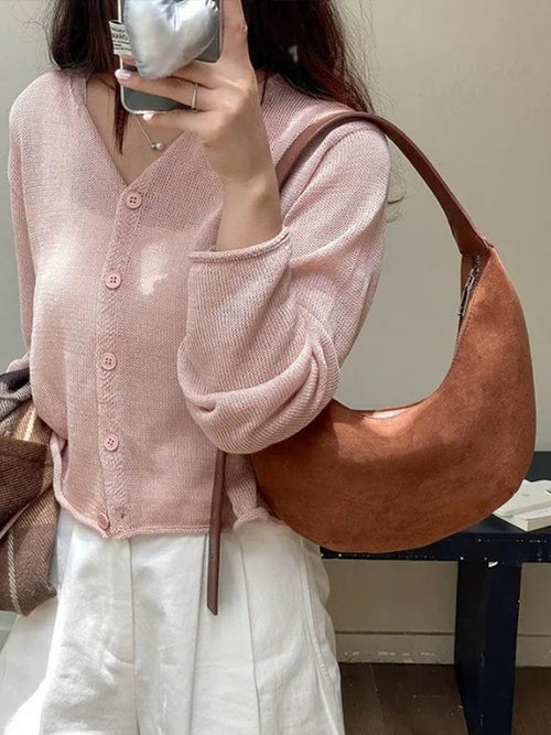 Women's Handbag Crescent Moon 6