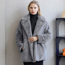 Women's Jacket Faux Fur Elegant Style 5