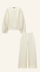 Women's Loungewear Set Soft Breathable Minimalist Pajama Set 0