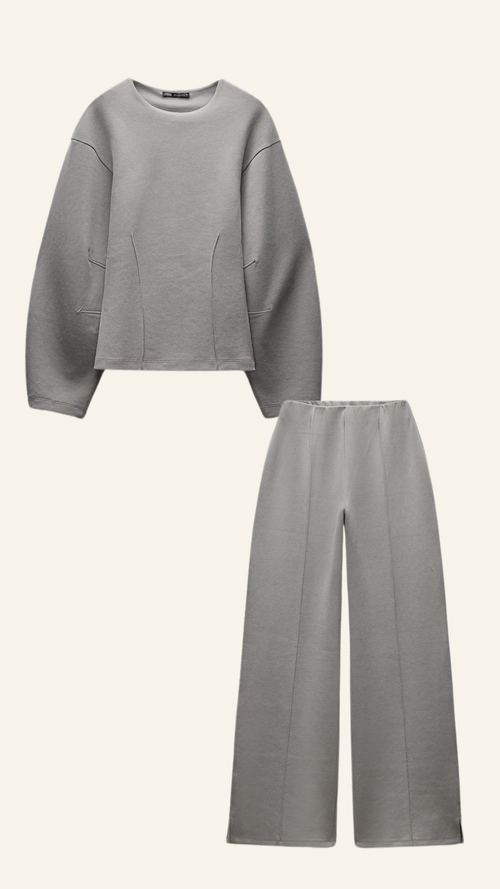 Women's Loungewear Set Soft Breathable Minimalist Pajama Set 2