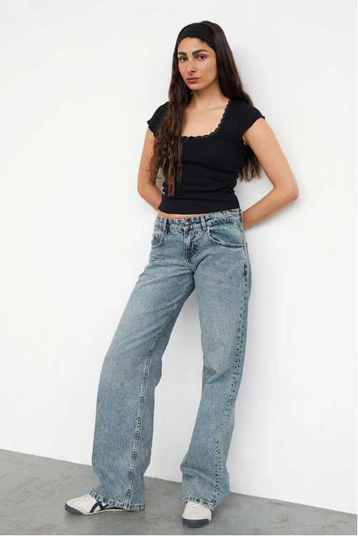 Women's Low Rise Jeans 4
