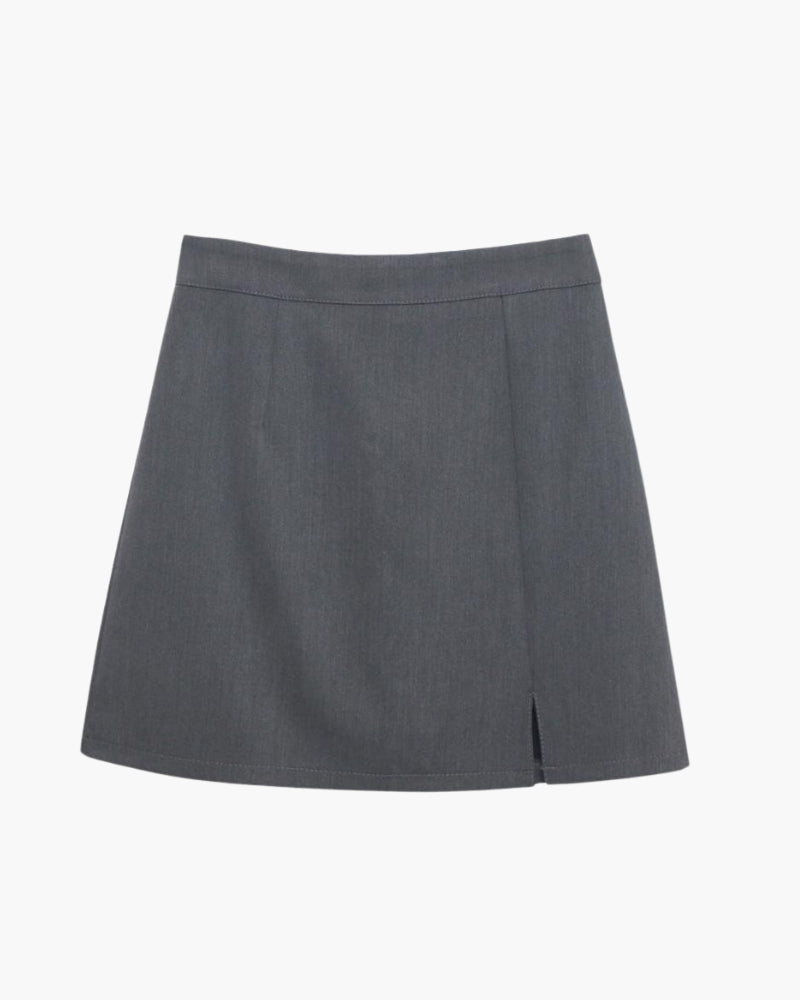 Women's Mini Skirt Beige 1