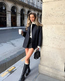 Women's Oversized Jacket Wool Blend Stylish 5