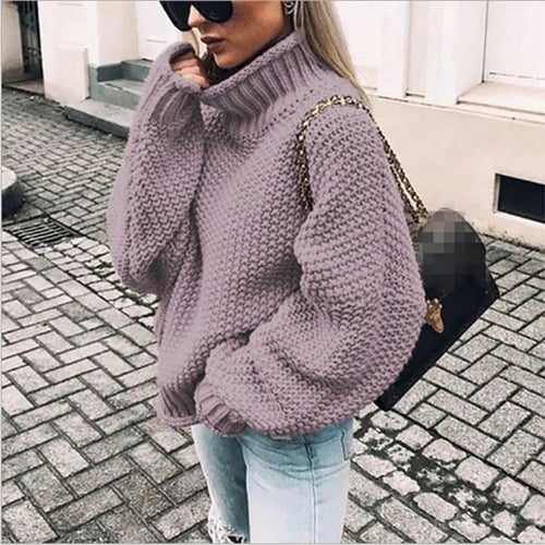 Women's Oversized Sweater Cotton Batwing Style 3