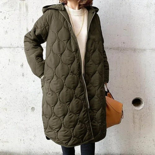 Women's Puffer Jacket Down Stylish Hood with Adjustable Drawstring 2