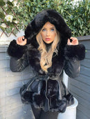 Women's Puffer Jacket Hooded Comfortable Stylish Winter Coats 1