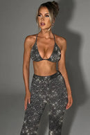 Women's Sequin Set Elegant Style 4