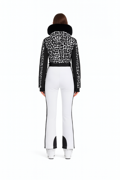Women's Ski Suit Thermal Breathable with Fur Collar 7