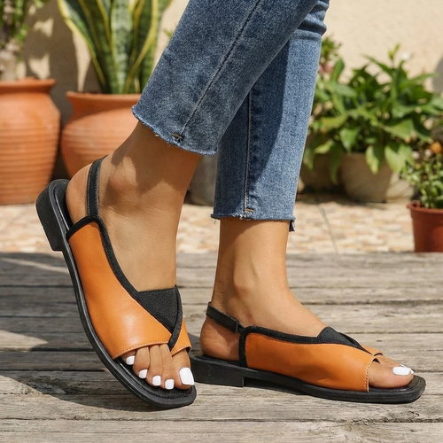 Women's Slingback Flat Sandals: Effortless Comfort for Summer Fun 2
