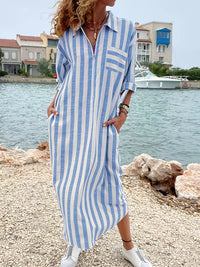 Women's Striped Maxi Dress: Effortless Style for Everyday Adventures