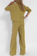 Women's Suit High Waisted Two-Piece 7