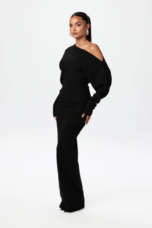 Women's Sweater Dress High Quality Fiber Drop Shoulder Style 0