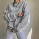 Women's Sweater Letterpress Style Elegant Design 7