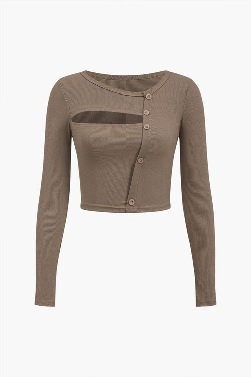 Women's Top Asymmetrical Design 0