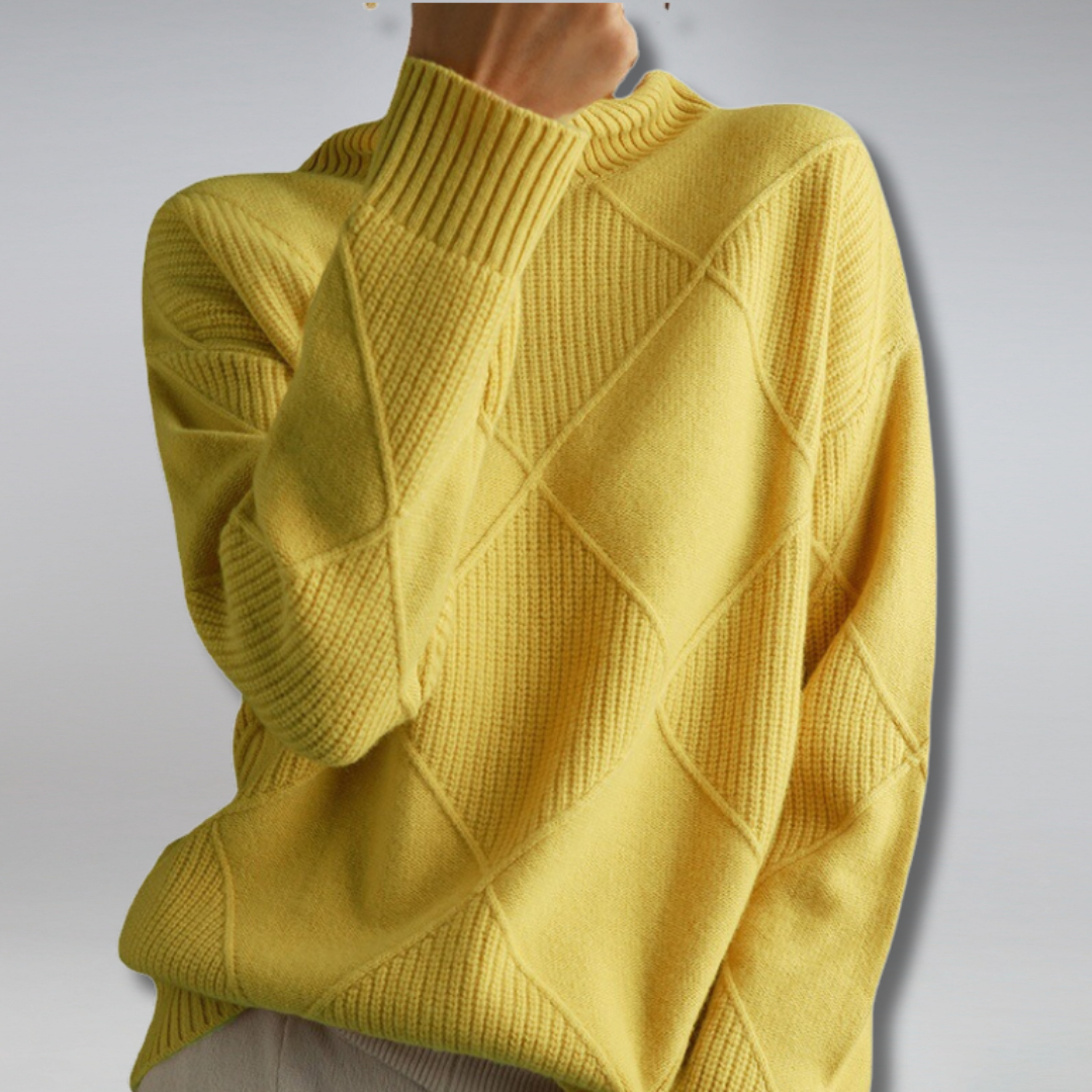 Women's Turtleneck Sweater Cashmere Style