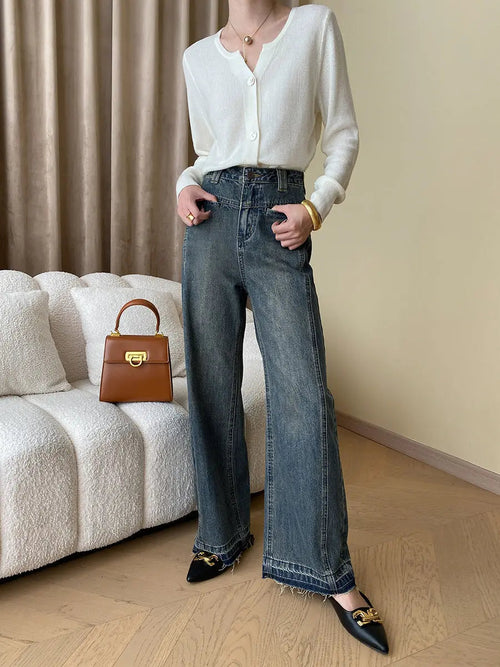 Women's Wide Leg Jeans 1