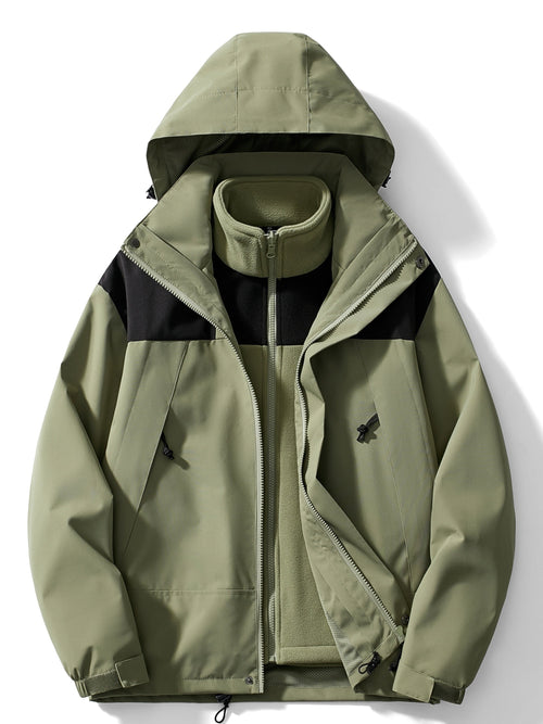 Women's Winter Coats 3-in-1 Fleece Jacket 0