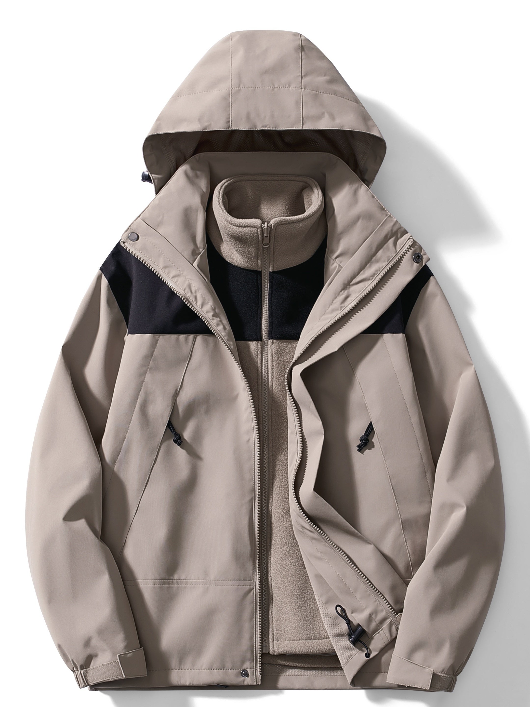 Women's Winter Coats 3-in-1 Fleece Jacket 3