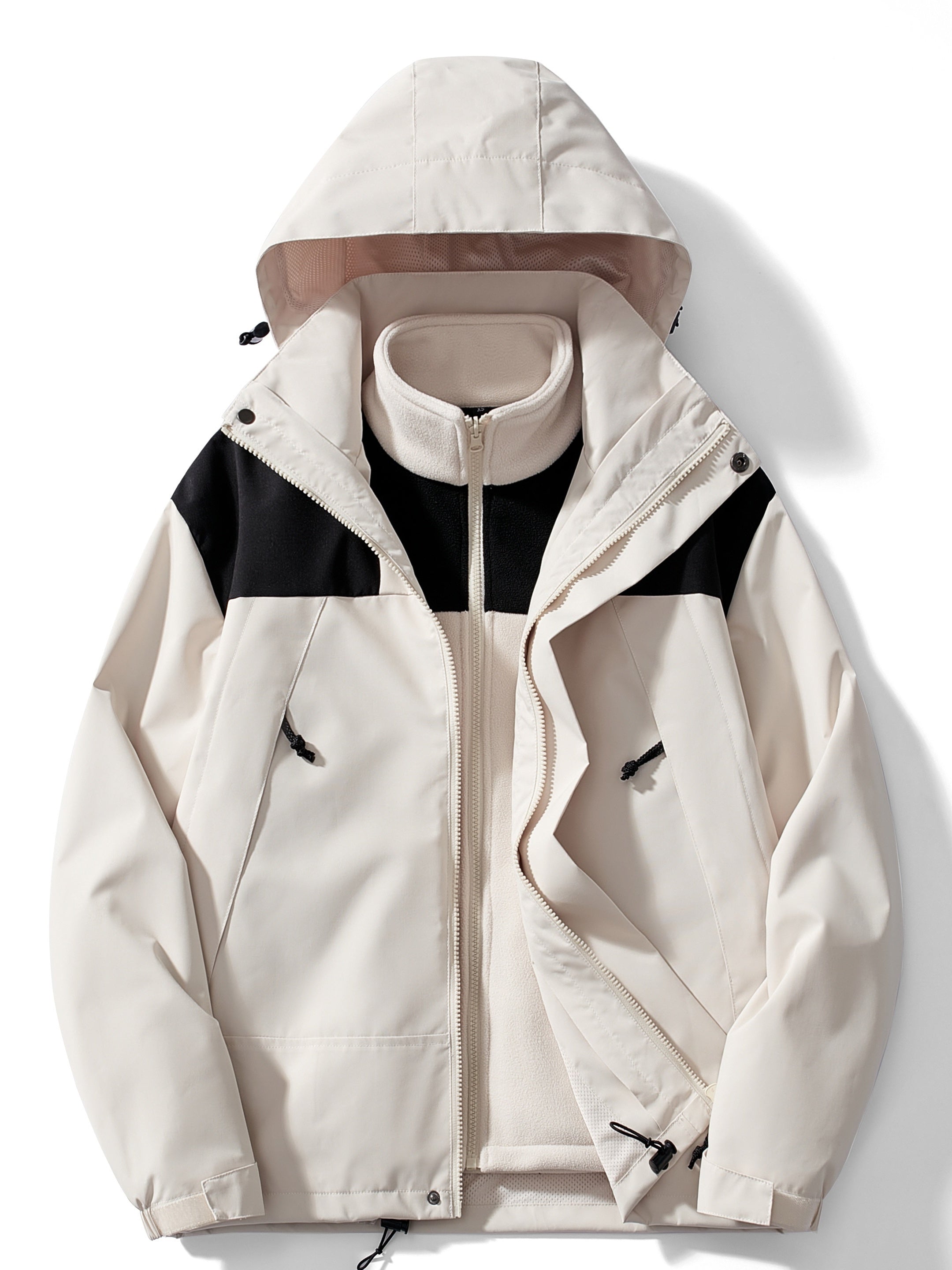 Women's Winter Coats 3-in-1 Fleece Jacket 4