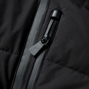Women’s Black Puffer Jacket – Belted, Water-Resistant, Insulated