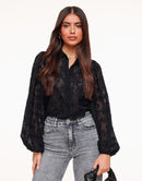 Womens Blouse Floral 1