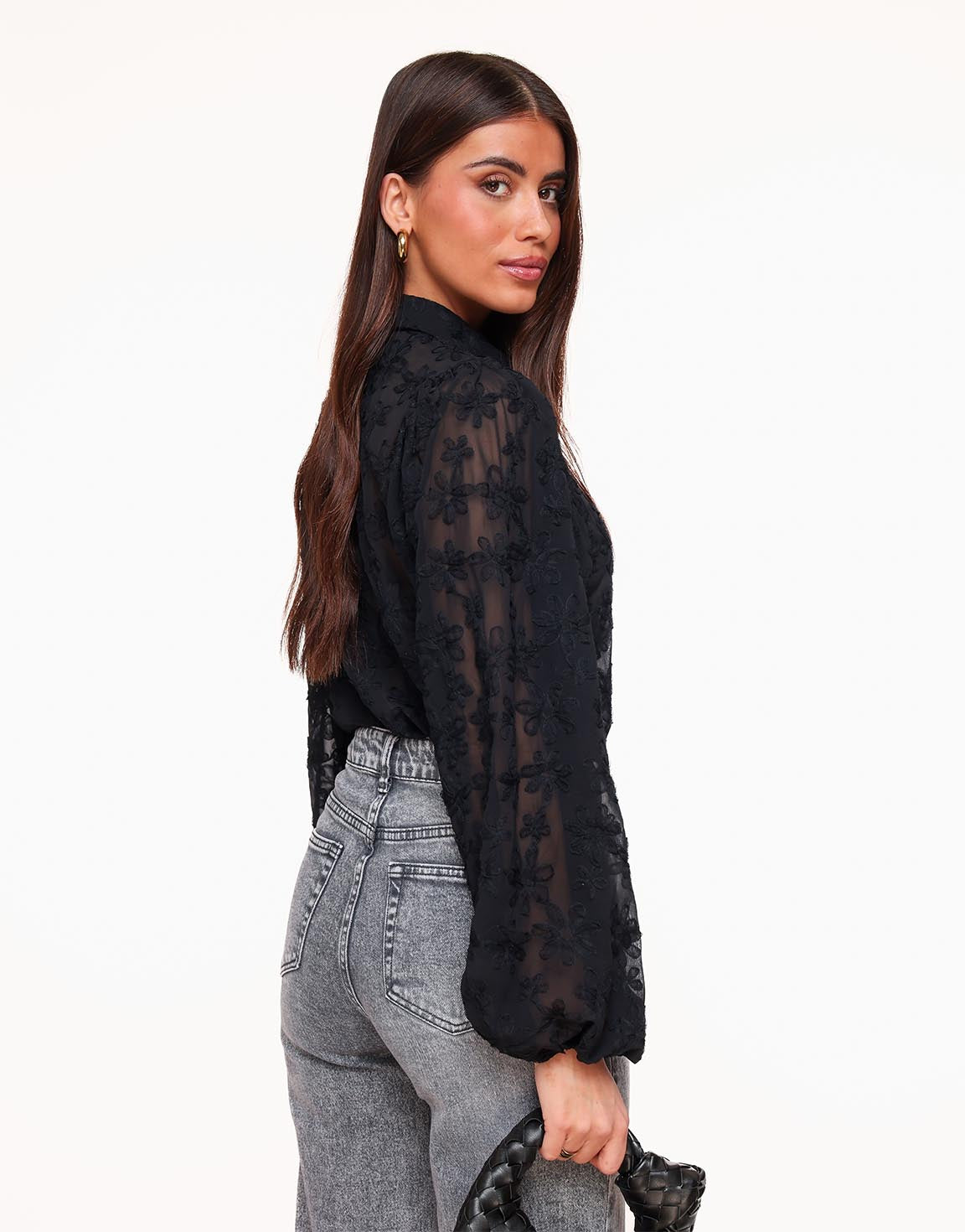 Womens Blouse Floral 2