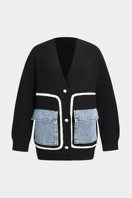 Womens Cardigan Black 0