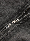 Womens Denim Jacket Cropped 2