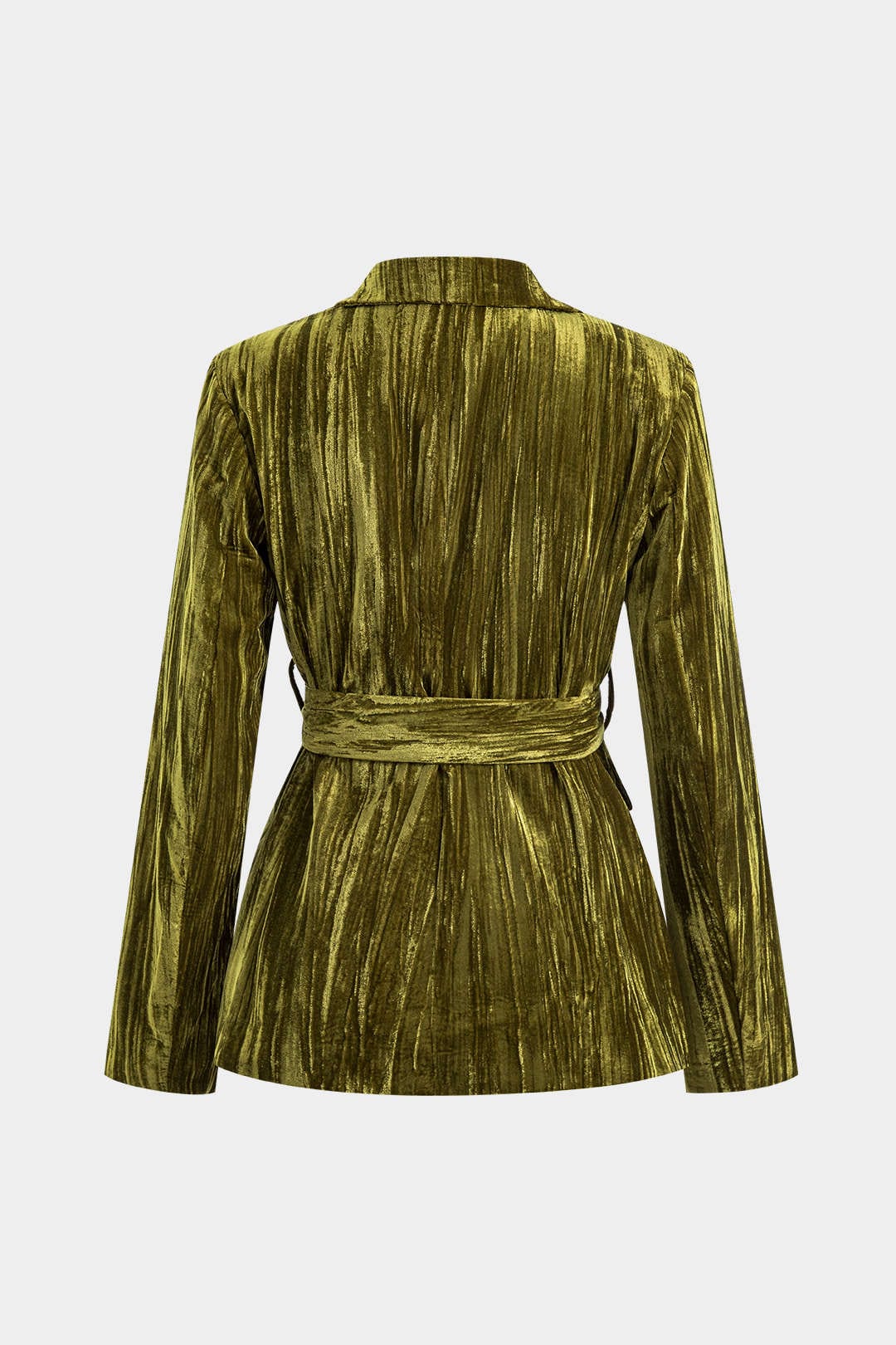 Womens Jacket With Tie Belt 1