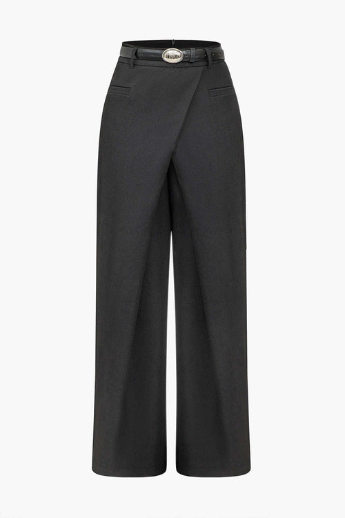 Womens Linen Wide Leg Pants 1